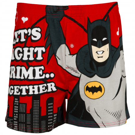 Batman Let's Fight Crime Together Boxer Briefs